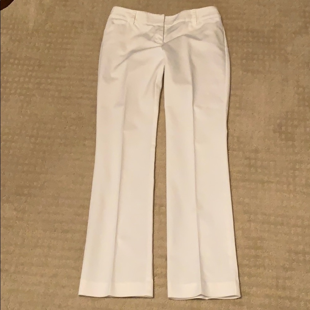 Ladies white pants